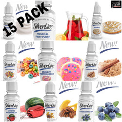 15 Pack Silverline (ALL) Flavors CSL - Boss Vape