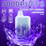 RUNFREE BC5000 50MG DISPOSABLE VAPE 5000 PUFF