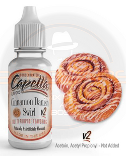 Cinnamon Danish Swirl v2 Flavor CAP - Boss Vape