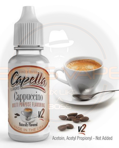 Cappuccino v2 Flavor CAP - Boss Vape