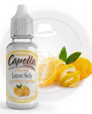 Italian Lemon Sicily Flavor CAP - Boss Vape