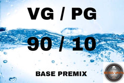 Premixed Base Liquid 90/10 - Boss Vape