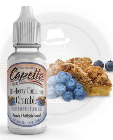 Blueberry Cinnamon Crumble Flavor CAP - Boss Vape