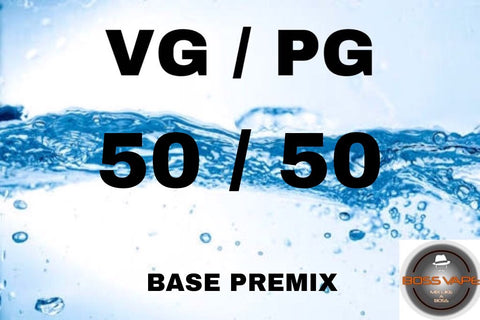 Premixed Base Liquid 50/50 - Boss Vape