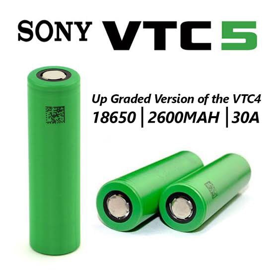Accu 18650 VTC5 2600mAh 30A par Sony - Batterie e-cigarette - A&L