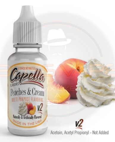 Peaches and Cream v2 Flavor CAP - Boss Vape