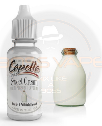 Sweet Cream Flavor CAP - Boss Vape