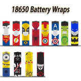 Battery Wrap Super Hero Series (18650)