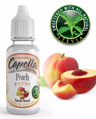 Peach With Stevia CAP - Boss Vape